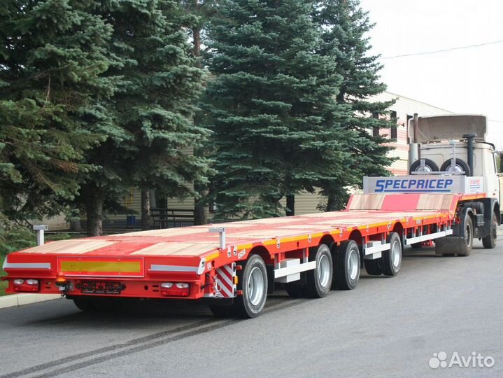 Полуприцеп трал (тяжеловоз) Specpricep 9942L4, 2023