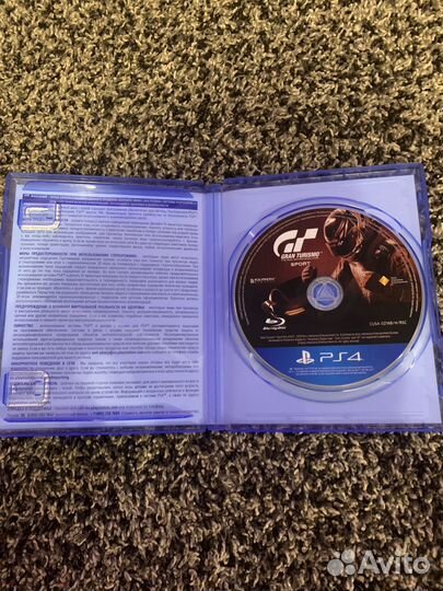 Grand turismo sport ps4 диск
