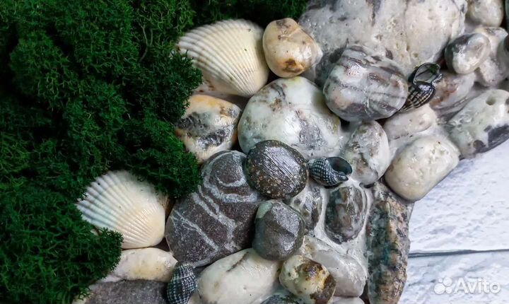 Изготовление панно Крым из стабилизированного мха