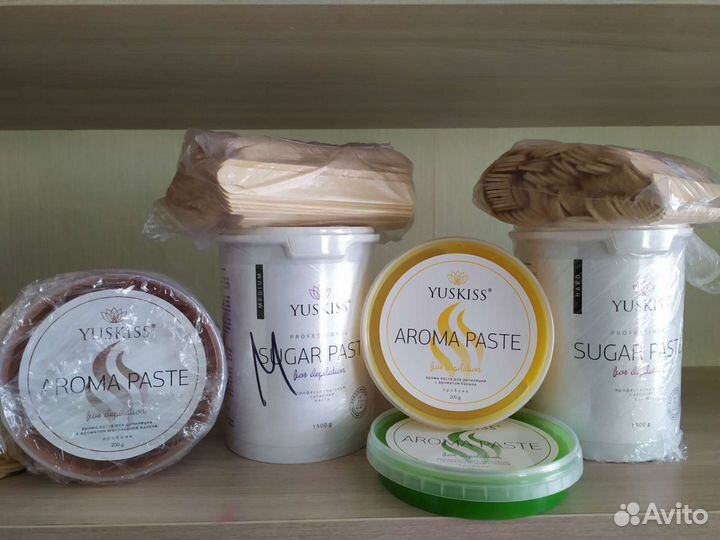 Паста и косметика для шугаринга