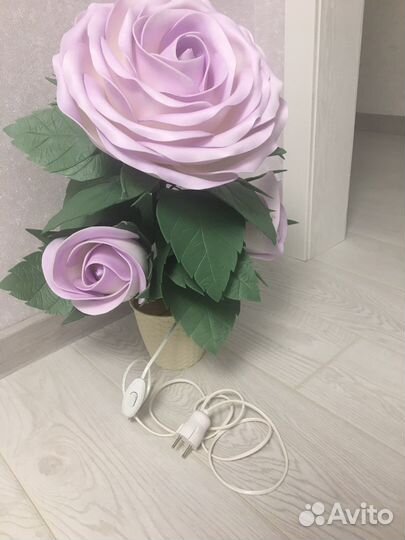 Светильник розы