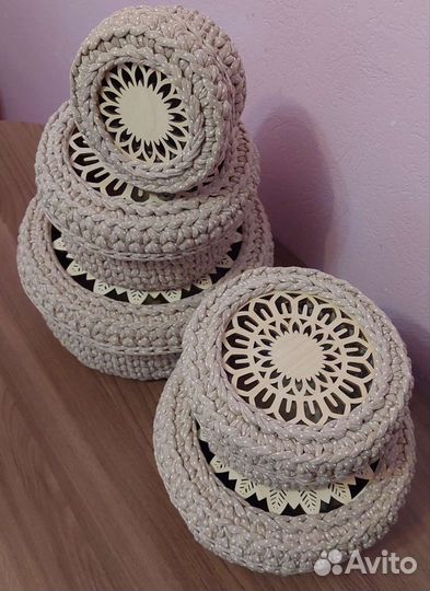 Набор из 5 корзиночек. Остались только 3