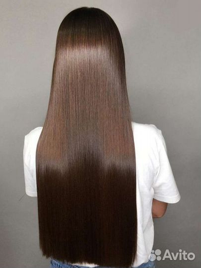 Ботокс, кератин, уход и питание, полировка волос