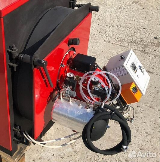 Котел на отработке (отработанном масле )