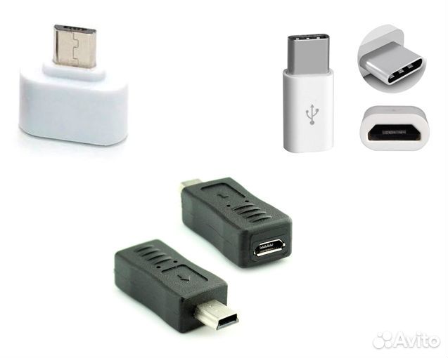 Переходники micro USB / Type C / USB / mini USB