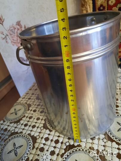 Ведро из пищевой нержавейки