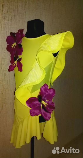 Платье для спортивных бальных танцев латина