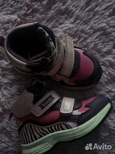 Кроссовки для девочки tombi 22