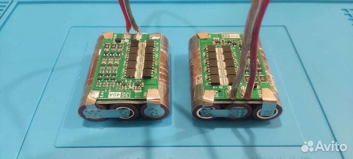 Сборка аккумулятор 18650 3S 4S 5S 12в 16в 18в