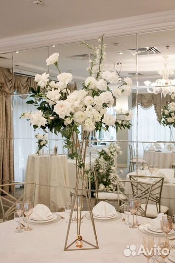 Оформление свадьбы, флорист на свадьбу, декоратор