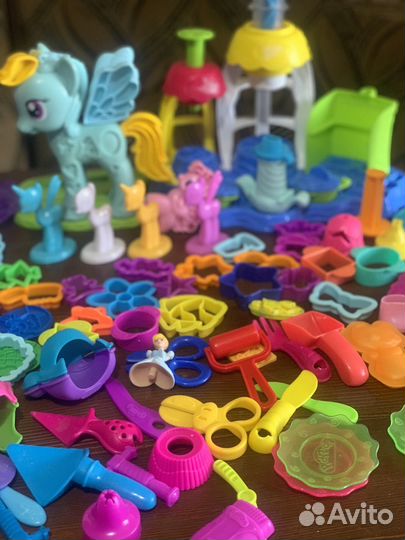 My Little Pony и другие герои Playdoh Плэйдо