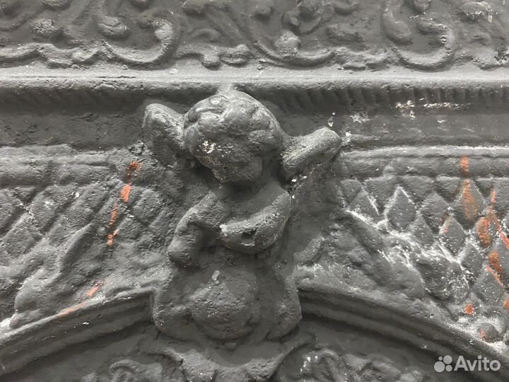 Камин, чугунный,старинный, царских времен