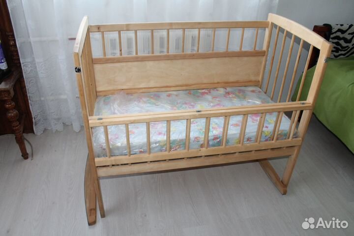 Кровать 65x125x105 детская + матрац в пленке