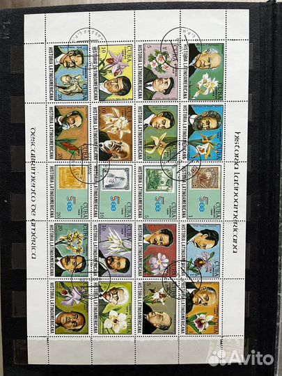 Почтовые марки(флора и фауна)