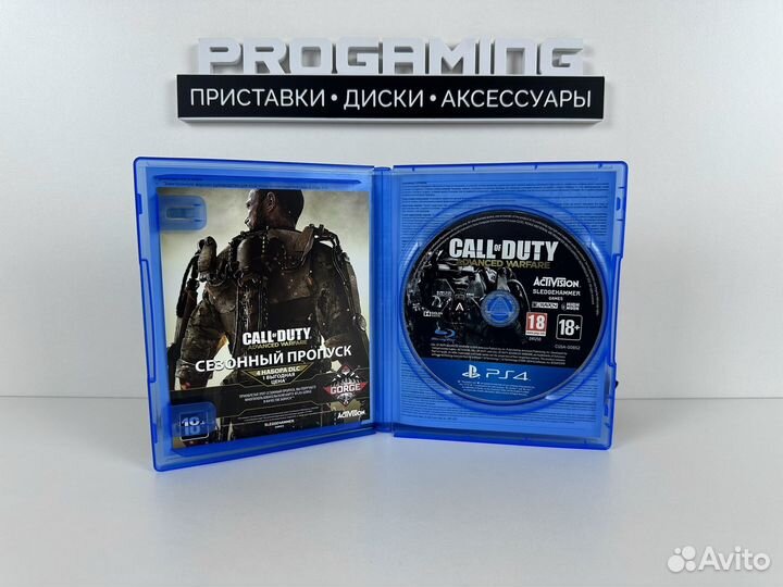 Call Of Duty advanced warfare диск для Sony PS4