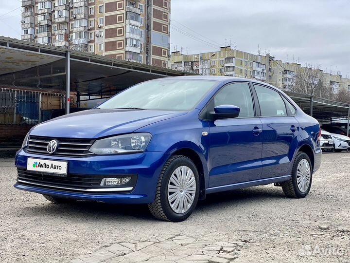 Volkswagen Polo 1.6 AT, 2018, 71 000 км