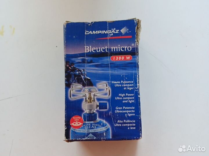 Газовая горелка BIeuet micro 1300 w