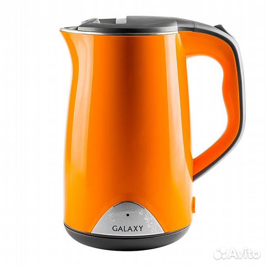 Чайник электрический Galaxy GL 0313, Оранжевый