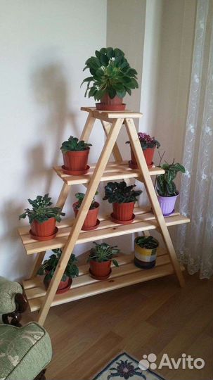 Стеллаж полка для цветов