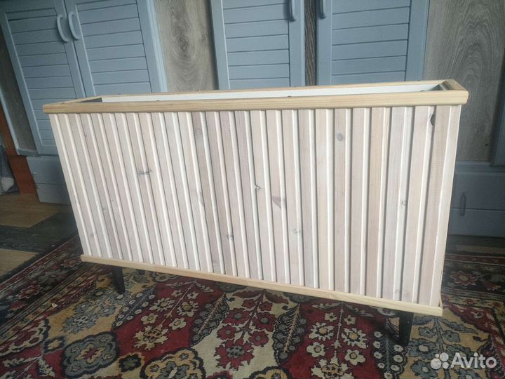 Кашпо для цветов деревянное