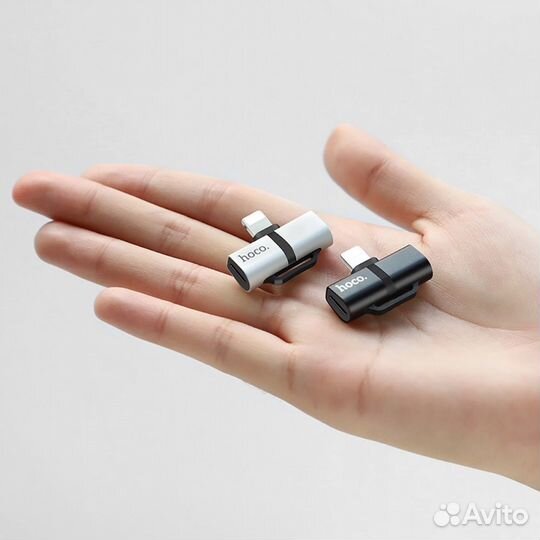 Адаптер Hoco LS20 Lightning 8 pin - 2 x Lightning
