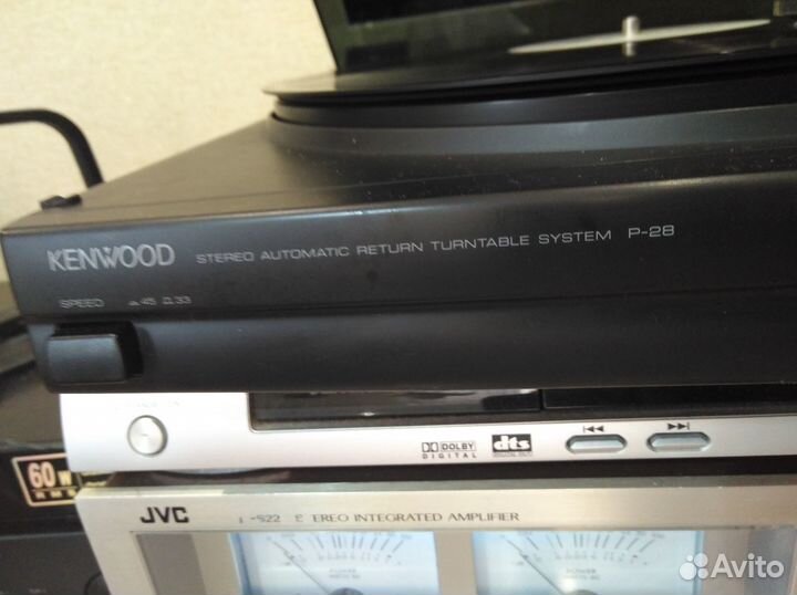 Проигрыватель винила Kenwood P-28