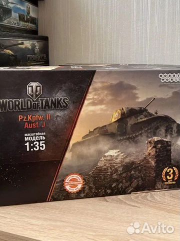 Сборная модель танка world of tanks