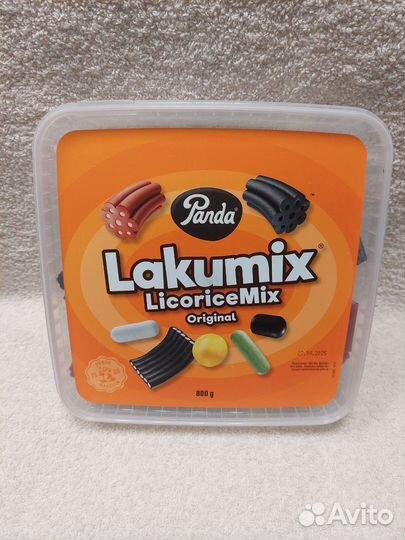 Лакричные конфеты Panda Lakumix 800г