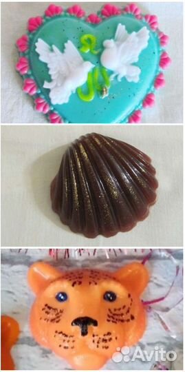 Формы для мыла пластиковые