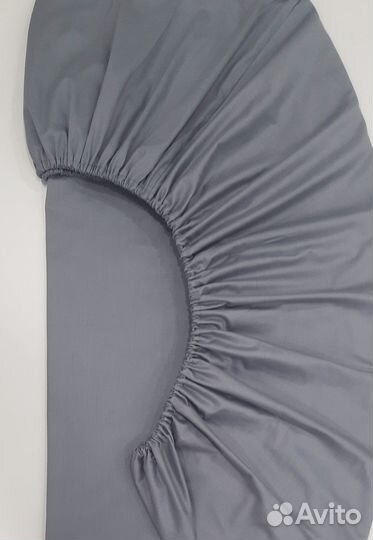 Простыня на резинке сатин, поплин