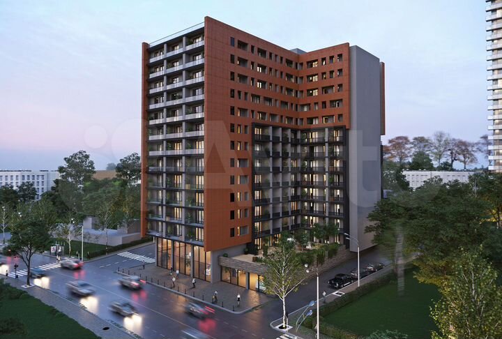 2-к. квартира, 59,6 м² (Грузия)