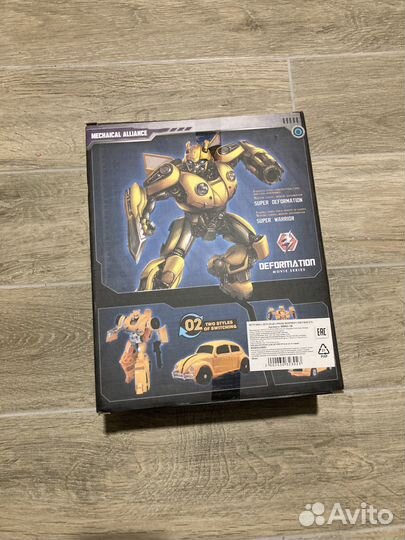 Робот-трансформер машинка Бамблби Камаро