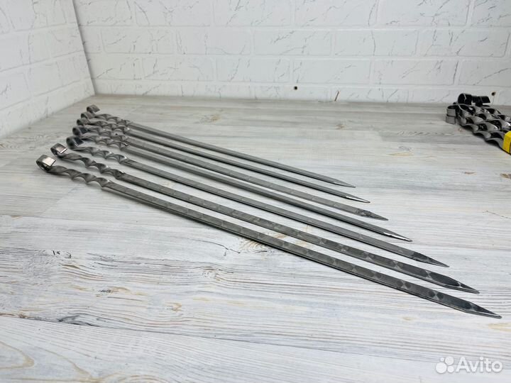 Ш16*75 Шампур без ручки Кольцо для Люля и шашлыка