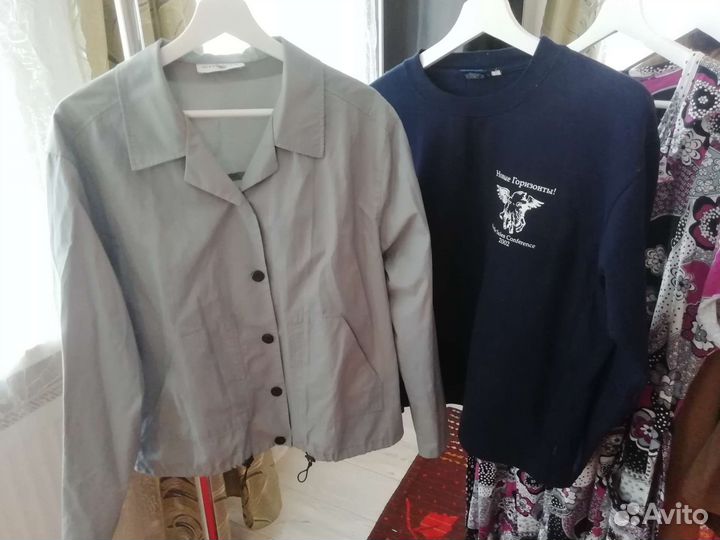 Брюки, пиджак, свитер 56- 58 размер.Пакет