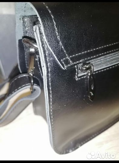 Натуральная кожаная сумка