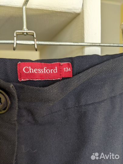 Брюки школьные для девочки, р 134