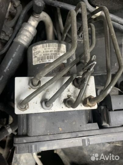 Блок абс mercedes w209