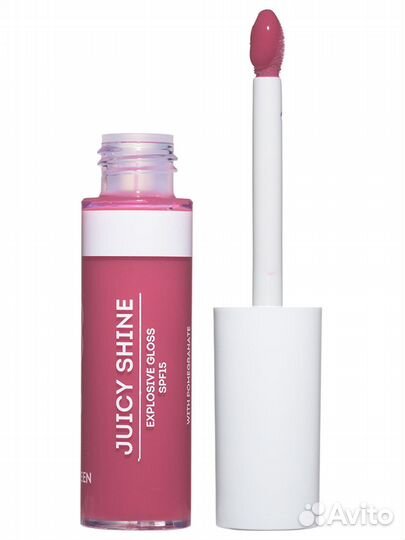 Seventeen Блеск д/губ сияющий Juicy Shine SPF15