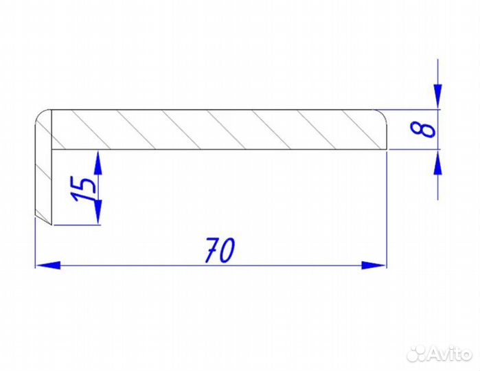 Наличник телескопический