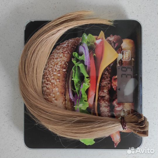 Волосы для наращивания натуральные бу