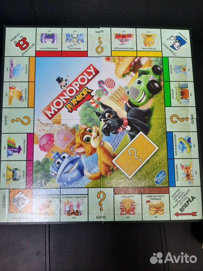Монополия джуниор Monopoly junior