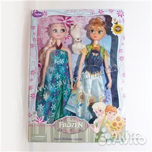 Набор Frozen Эльза и Анна и Снеговик
