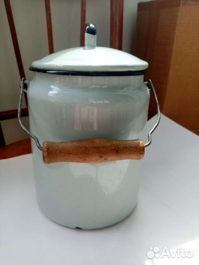 Бидон эмалированный СССР