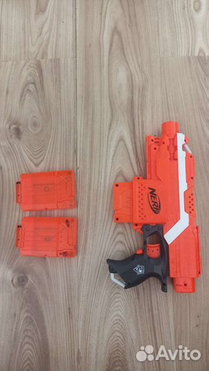 Nerf бластер автоматический