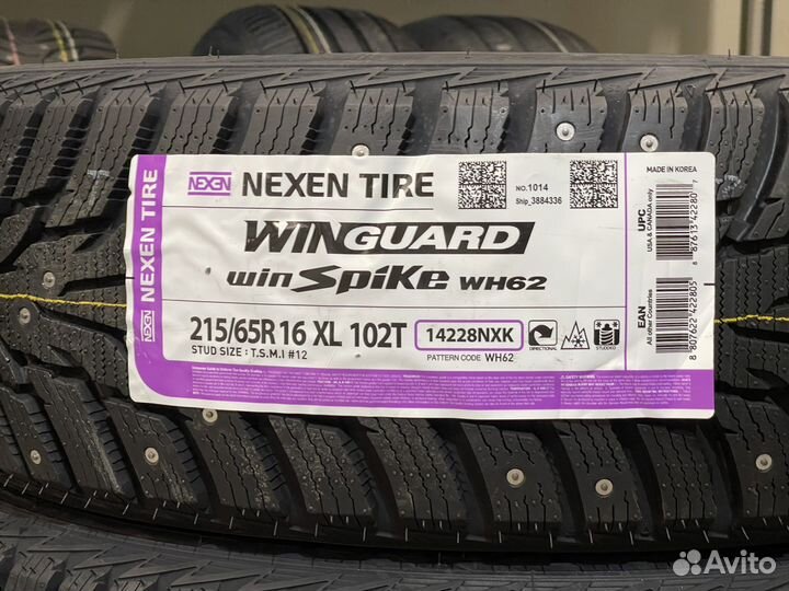 Nexen Winguard WinSpike WH62 215/65 R16 102T