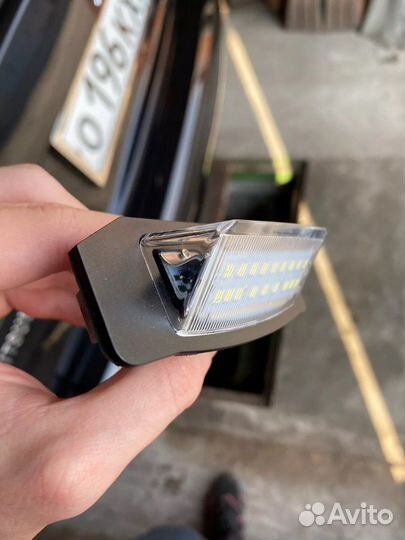 Подсветка номера на Mitsubishi Peugeot Citroen