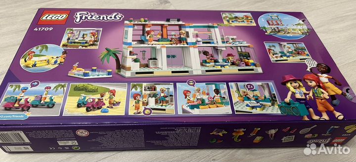 Конструктор lego Friends Пляжный дом для отдыха