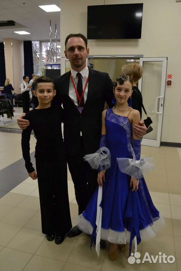 Платье для бальных танцев стандарт ю1