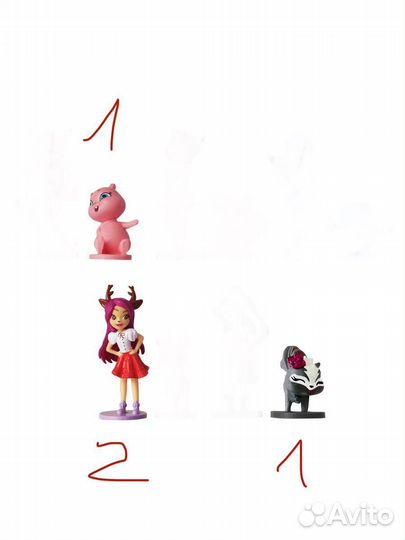 Enchantimals, царевны обмен чупа чупс киндер