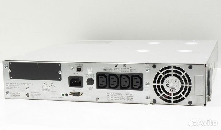 Ибп APC Smart-UPS 1500/SUA1500RMI2U 2U б/ушей